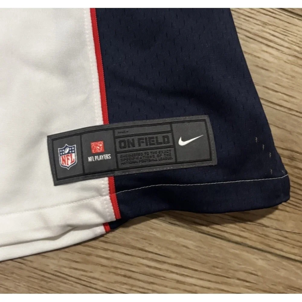 Tom Brady #12 New England Patriots NFL Nike  On Field Jersey Women's Large L